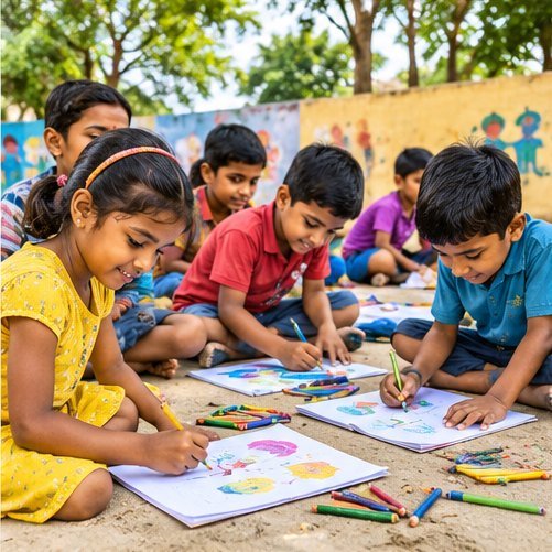 बच्चों की शिक्षा एवं कल्याण — उदाहरण अभियान