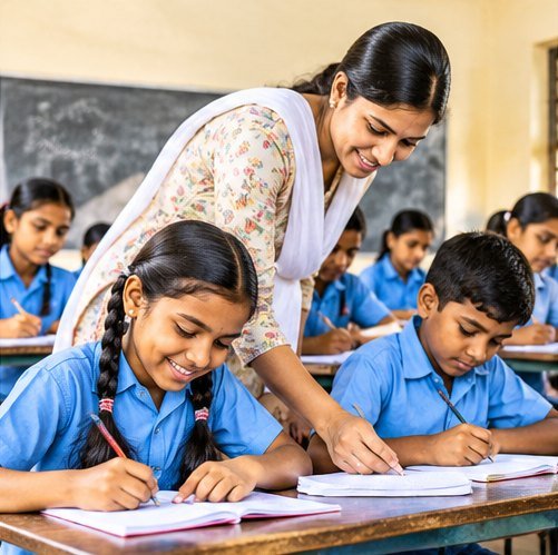 बच्चों के लिए शिक्षा सामग्री — उदाहरण अभियान